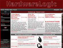 Tablet Screenshot of hardwarelogic.com